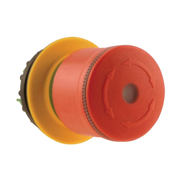 Emergency stop/emergency switching off pushbutton, RMQ-Titan, Mushroom-shaped, 30 mm, Illuminated with LED element, Turn-to-release function, Red, yel image 16