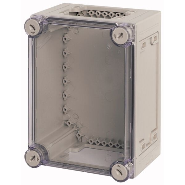 Insulated enclosure, top+bottom open, HxWxD=250x187.5x150mm image 1