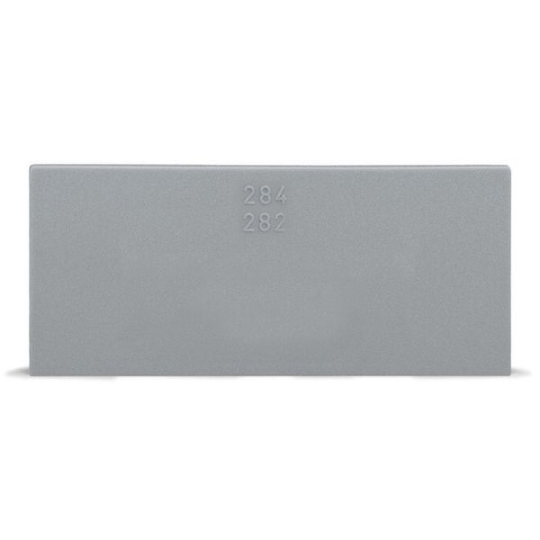 Step-down cover plate 1 mm thick gray image 1