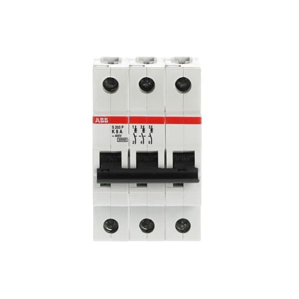 S203P-K8 Miniature Circuit Breaker - 3P - K - 8 A image 5