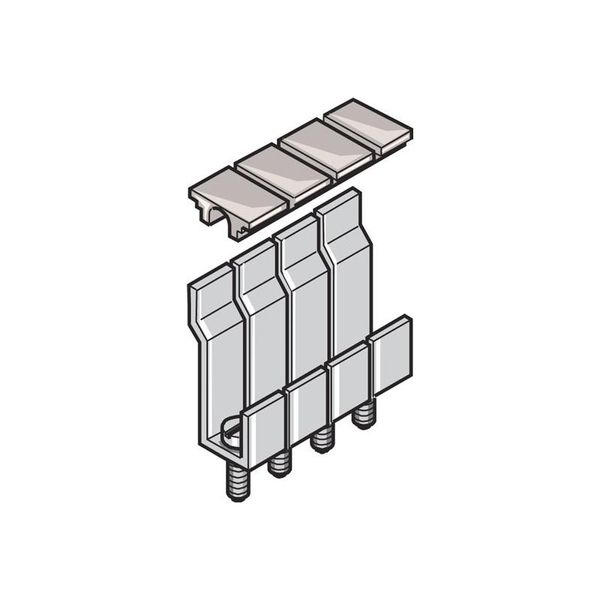 BJA6 30 POLES, JUMPER BARS, 32G, 35A, DIN RAIL MOUNT image 1