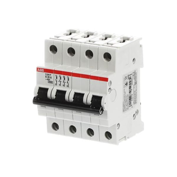 S204P-K20 Miniature Circuit Breaker - 4P - K - 20 A image 5