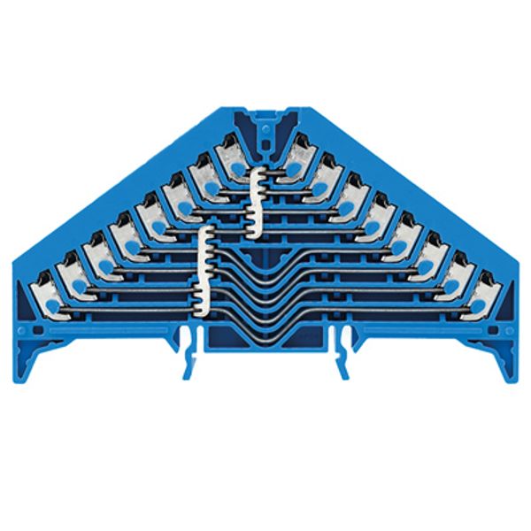 Potential distributor terminal, PUSH IN, 1.5, 250, 17.5 A, Number of c image 1