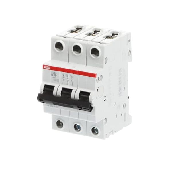 S203-C100 Miniature Circuit Breaker - 3P - C - 100 A image 5