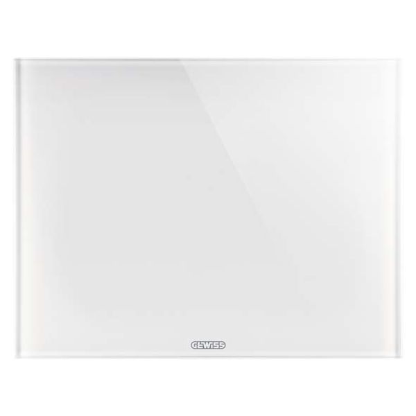 ICE TOUCH PLATE KNX - IN GLASS - 6 TOUCH AREAS - WHITE - CHORUSMART image 2
