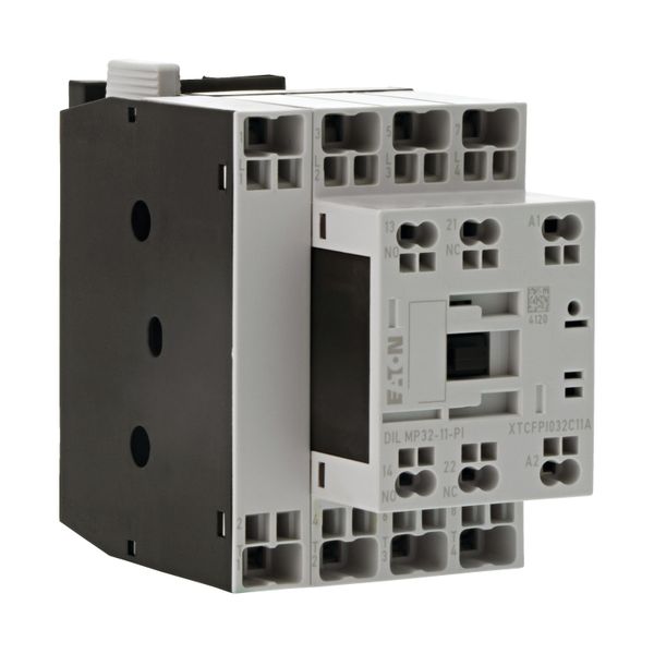 Contactor, 4 pole, AC operation, AC-1: 32 A, 1 N/O, 1 NC, 220 V 50/60 Hz, Push in terminals image 22