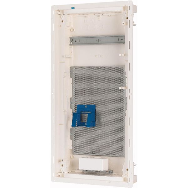 Hollow wall compact distribution board, multimedia, 4-rows, super-slim sheet steel door image 15