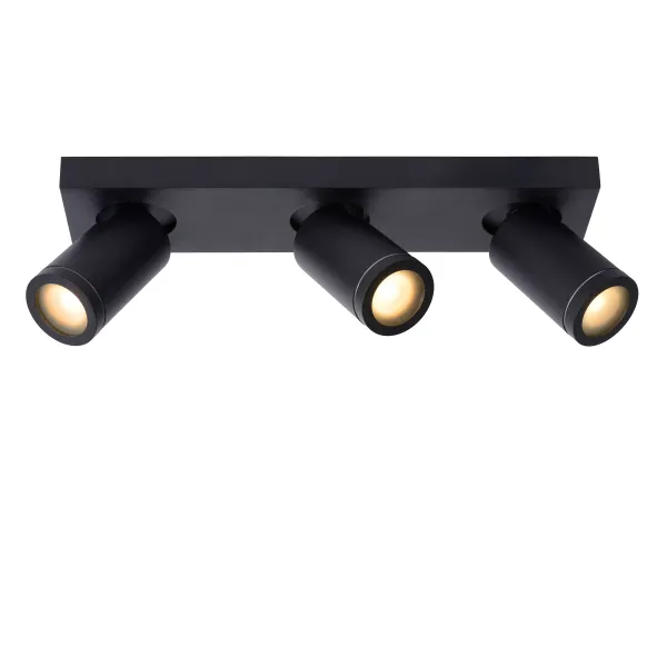 TAYLOR Ceiling Spotlight 3x GU10/5W IP44 DTW  Blac image 1