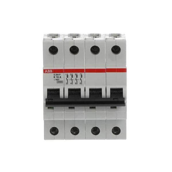 S204P-K16 Miniature Circuit Breaker - 4P - K - 16 A image 6