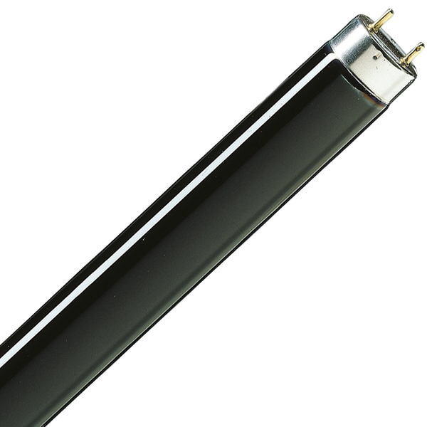 Black Fluorescent UV Tube 15W T8 365nm BLB Patron image 1