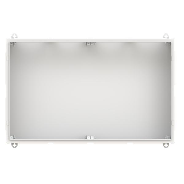 TG404GB Wall-mounting cabinet, Field width: 4, Rows: 4, 650 mm x 1050 mm x 225 mm, Grounded (Class I), IP30 image 2