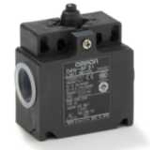 Limit switch, D4N, M20 (2-conduit), 1NC/1NO (snap-action), Top plunger image 2