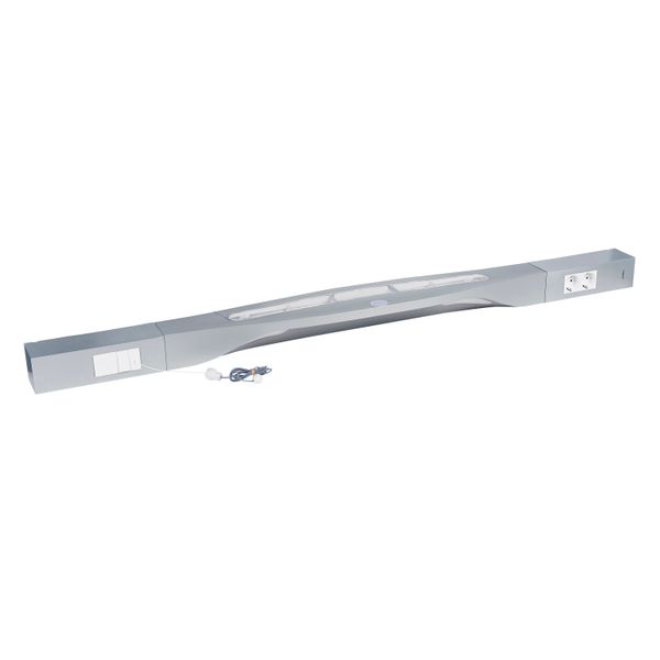 LED bedhead strip dynamic reading and room lighting - 1.40 m - antimicrobial image 1