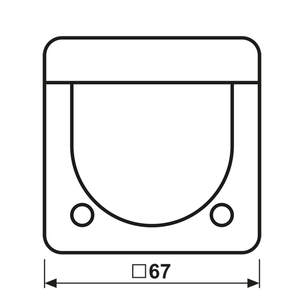 Centre plate with knob CD1740GR image 9