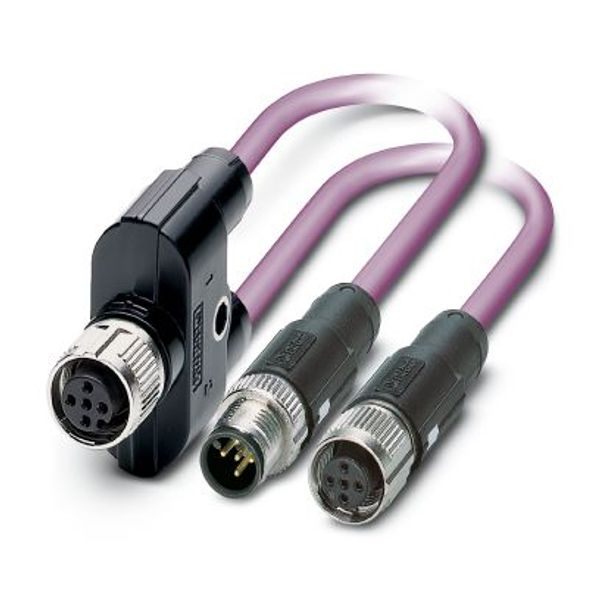 Bus system cable Phoenix Contact SAC-5PY-F/2X 0,3-920-MS-FS VA image 2