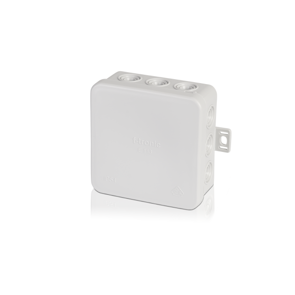 FR junction box E125, 75x75x40mm, IP54, large (E125) image 1