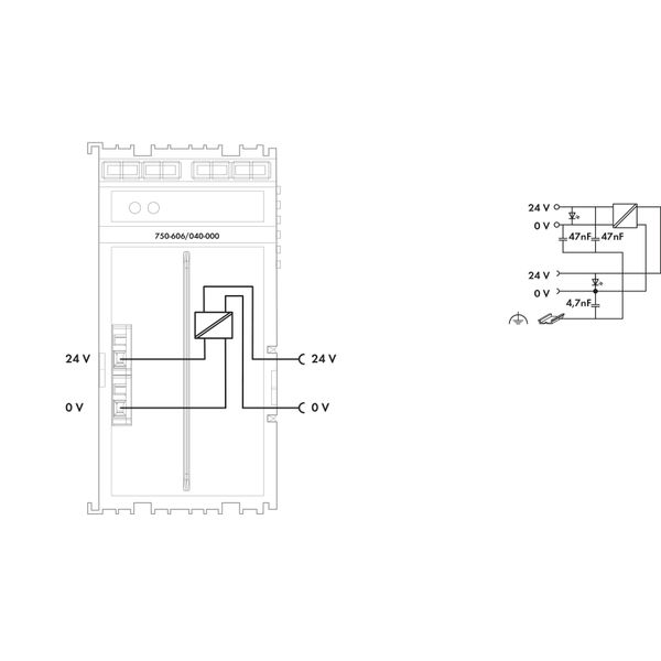 Power Supply 24 VDC Diagnostics dark gray image 5