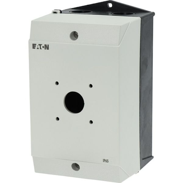 Insulated enclosure CI-K2H, H x W x D = 181 x 100 x 80 mm, for T0-2, hard knockout version, with mounting plate screen image 5