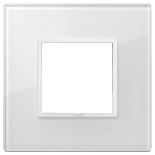 Plate 2M crystal total white diamond image 1