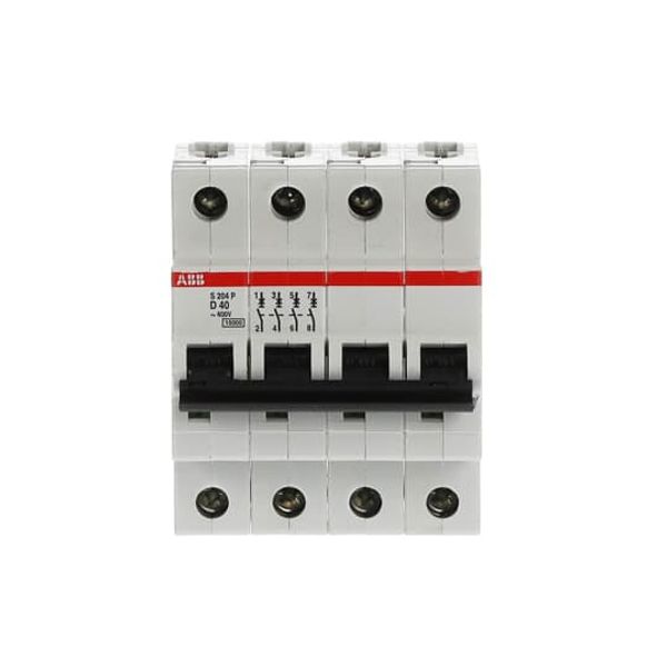 S204P-D40 Miniature Circuit Breaker - 4P - D - 40 A image 6