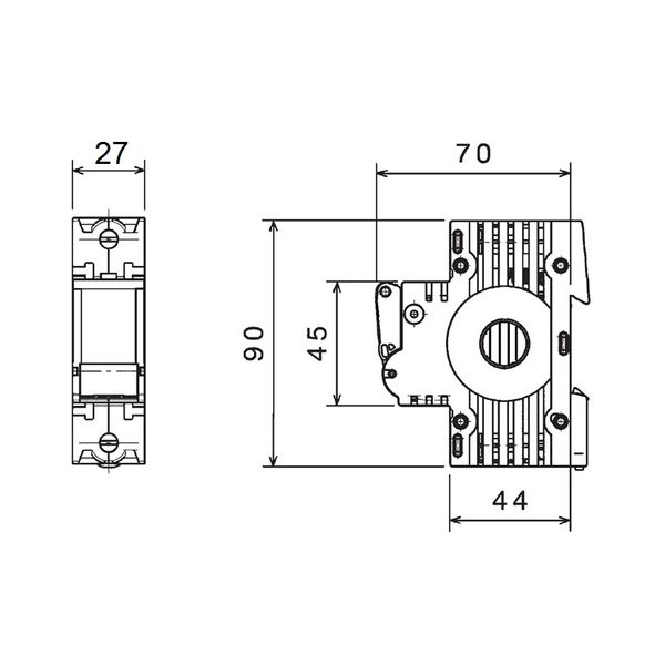 Switch-disconnector D02, series ARROW S, 1-pole, 16A image 4