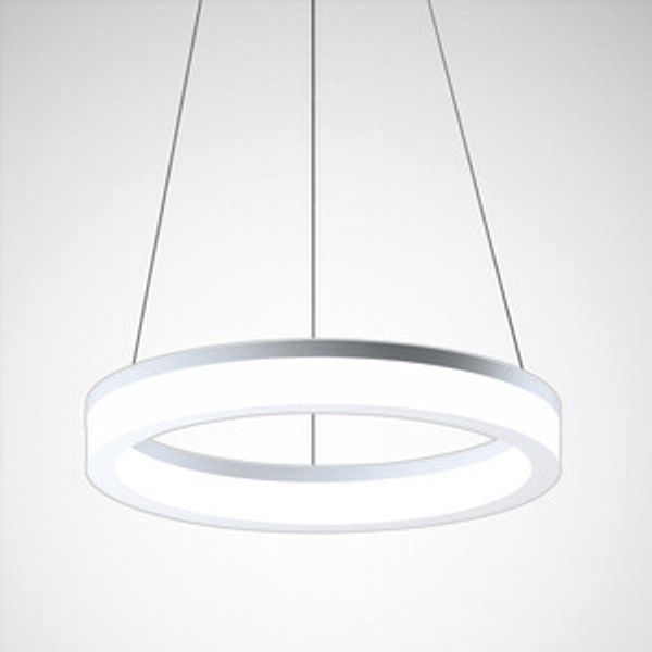 Suspended luminaires PolaronIQ H Diffuser White around ETDD 17W 2000lm Lambertian (L) IP40 IK05 3 SDCM 6334951 image 1