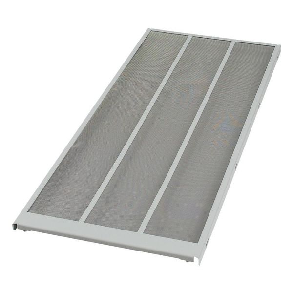 Grid / metal braiding IP4X for rear walls, 3 columns, grey image 3