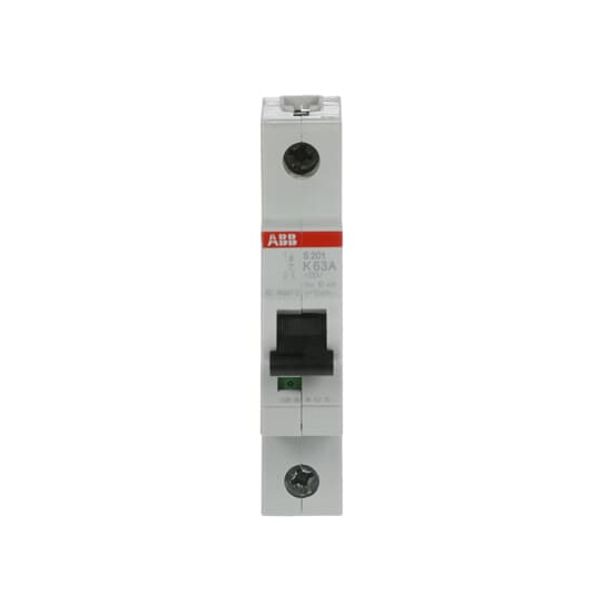 S201-K63 Miniature Circuit Breaker - 1P - K - 63 A image 5