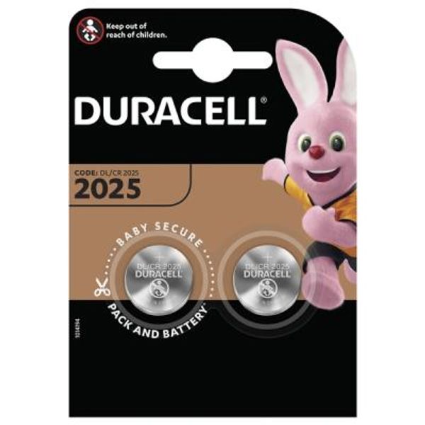 DURACELL Lithium CR2025 BL2 image 1