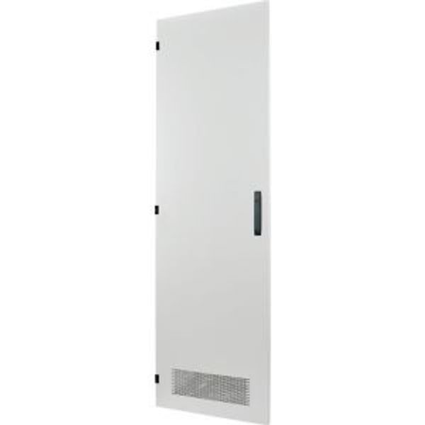 Door to switchgear area, ventilated, right, IP30, HxW=2000x850mm, grey image 4