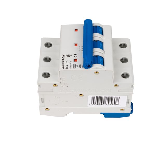 Miniature Circuit Breaker (MCB) AMPARO 10kA, D 40A, 3-pole image 5