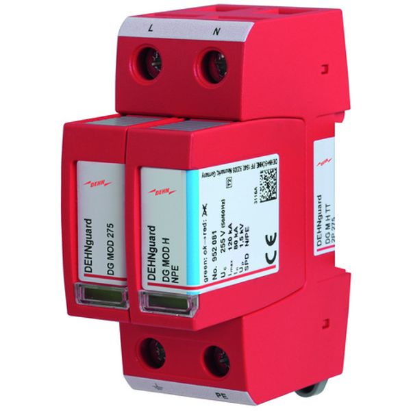 Surge arrester Type 2 DEHNguard M H for single-phase TT and TN systems image 1