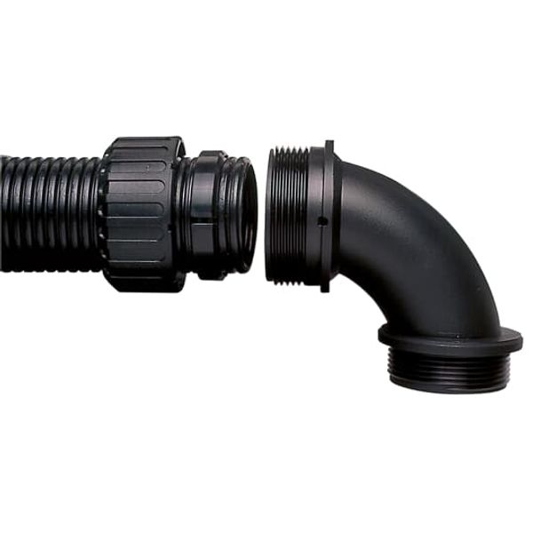 AR16/M16/C90/BL ELBOW 90 DEGREE M16 / NC16 COND BLK image 1