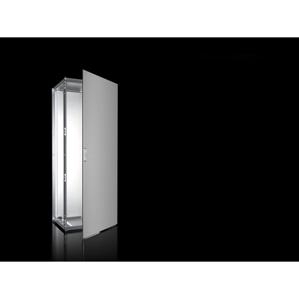 VX Baying enclosure system, WHD: 800x2000x600 mm, stainless steel, single door image 6