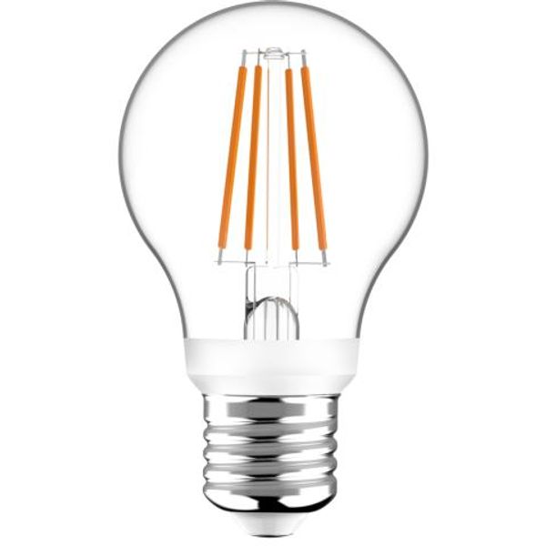 LED Filament Bulb - Classic A60 E27 7.3W 806lm 2700K Clear 320°  - Daylight Sensor + HF Motion Sens image 1