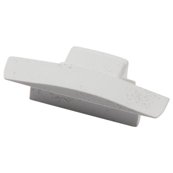 End Cap w/o hole for Recessed Profile 25x8mm IP20 White image 1