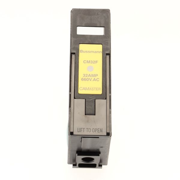 Fuse-holder, LV, 32 A, AC 690 V, BS88/A2, 1P, BS, black image 2