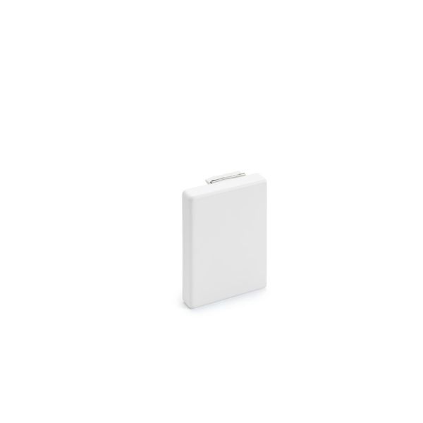 LE ES60110 rws  Channel LE, for cable storage, 110x61x2, pure white Acrylonitrile-styrene-arcylester image 1