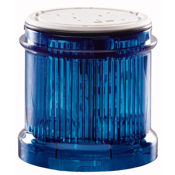 Flashing light module, blue, LED,120 V image 1