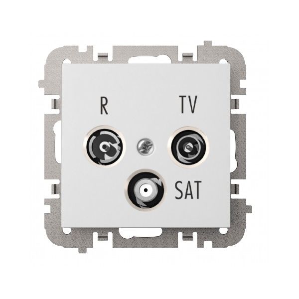 VESTRA R-TV-SAT ENDLINE FLUSH MOUNTED SOCKET n/f image 1