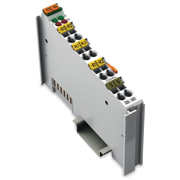 2-channel analog input For Pt1000/RTD resistance sensors light gray image 1
