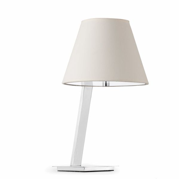 MOMA WHITE TABLE LAMP 1 X E27 60W image 1