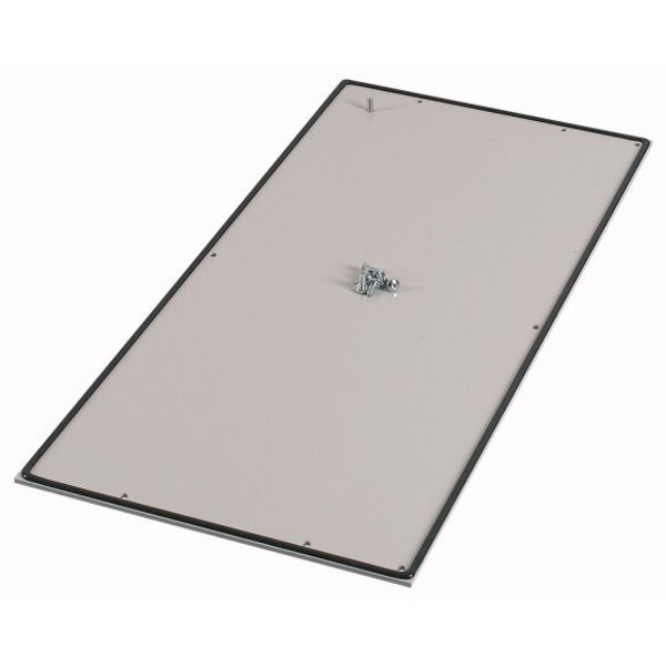 Floor plate, aluminum, WxD = 425 x 800 mm image 1