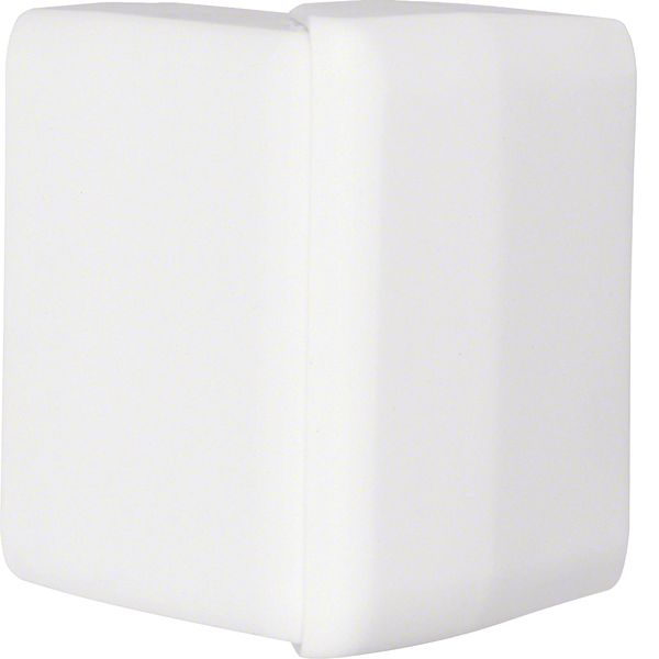External corner for ATHEA trunking 12x50mm in pure white image 1