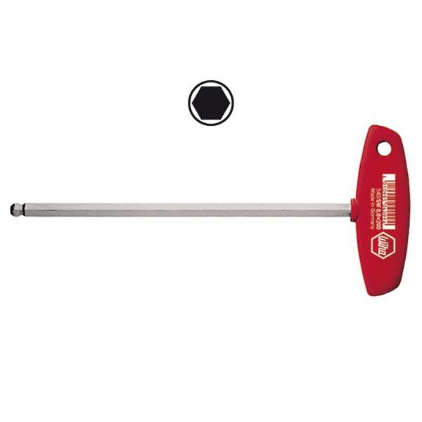 Ball end hex driver with T-handle 540 SW 6,0x150 image 1