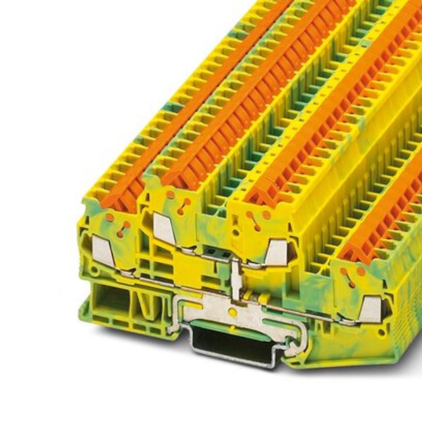 QTTCB 1,5-PE - Protective conductor double-level terminal block image 3