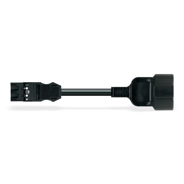pre-assembled adapter cable Eca Plug/SCHUKO coupler black image 5