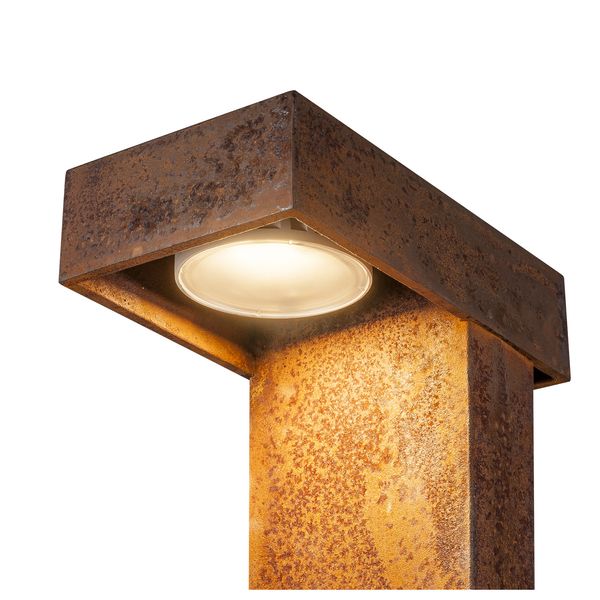RUSTY® PATHLIGHT 70, LED outdoor floor stand, rust coloured, IP55, 3000K image 3