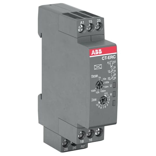 CT-AHC.12 Time relay, OFF-delay 1c/o, 24-48VDC/24-240VAC image 3