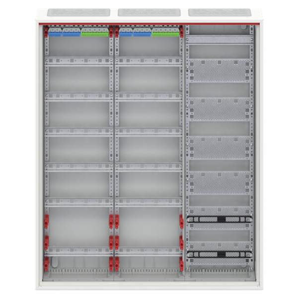 CA36VML ComfortLine Compact distribution board, Surface mounting, 144 SU, Isolated (Class II), IP30, Field Width: 3, Rows: 6, 950 mm x 800 mm x 160 mm image 5